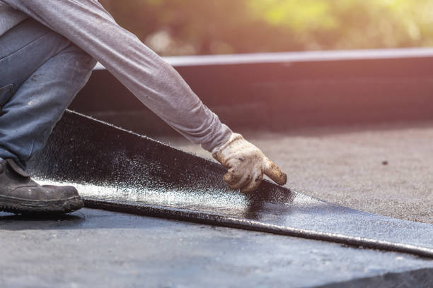 Waterproofing specialist at work in Livonia, Livonia, NY